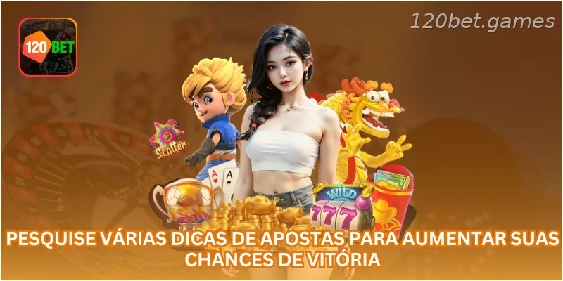 Pesquise várias dicas de apostas para aumentar suas chances de vitória.
