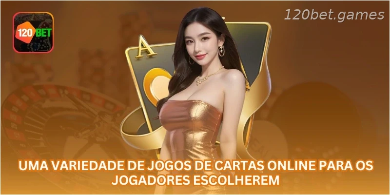 Uma variedade de jogos de cartas online para os jogadores escolherem.